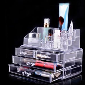 Khay dung my pham mica 4 tang 1